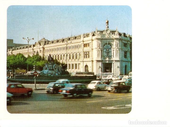 Postales: POSTAL FACHADA del BANCO DE ESPA&Ntilde;A - MADRID - Foto 1