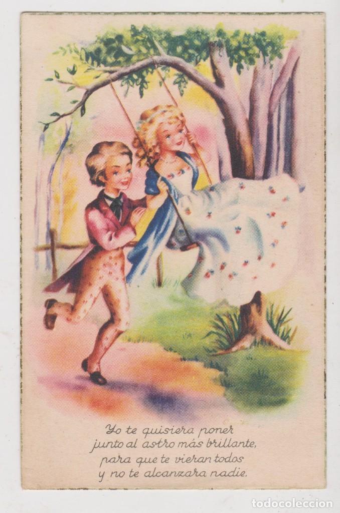 Postales: postal -- sirenita -- COPLAS DE AMOR -- SERIE 1058