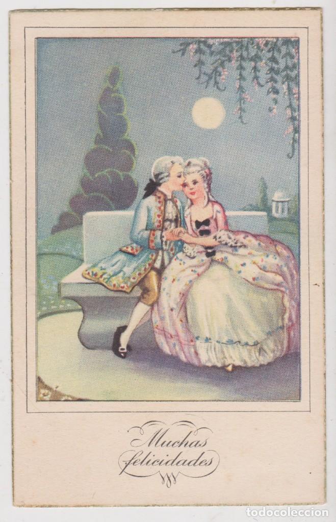 Postales: postal -- sirenita --MUCHAS FELICIDADES -- SERIE 1021