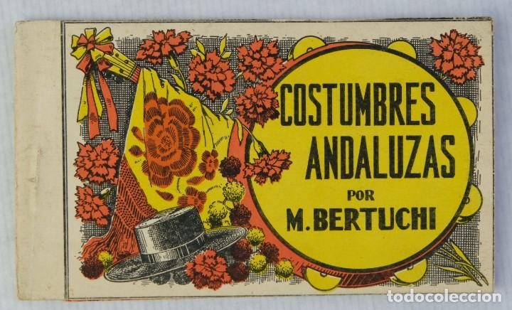 Postales: 10 Postales costumbras andaluzas por M.Bertuchi mediados siglo XX
