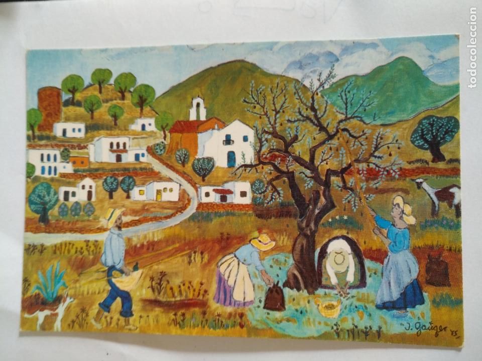 Postcards: HAGA SU OFERTA --- POSTAL ARTE PINTURA - HAGA SU OFERTA