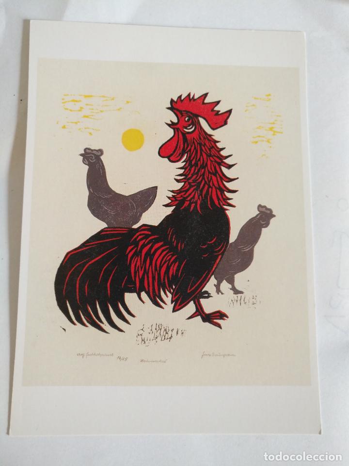 Postcards: HAGA SU OFERTA --- POSTAL ARTE PINTURA - HAGA SU OFERTA
