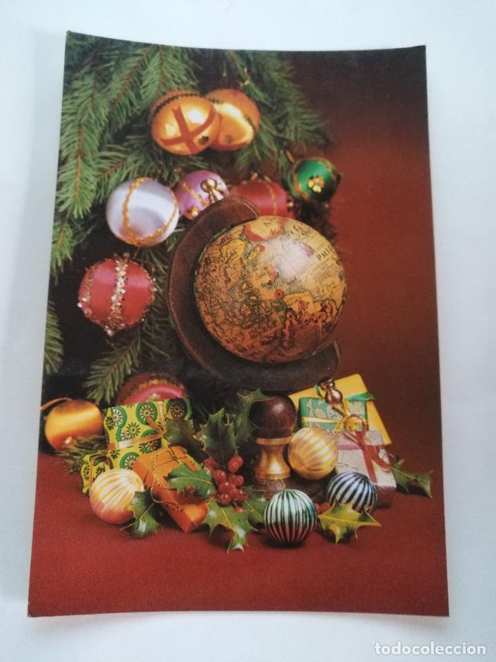 Postkarten: HAGA SU OFERTA --- RARA POSTAL DIFICIL DE CATOLOGAR - felicitacion navidad vikingo