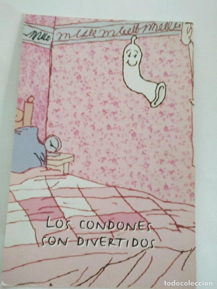 Postkarten: HAGA SU OFERTA --- RARA POSTAL DIFICIL DE CATOLOGAR - preservativo condones sida canompa&ntilde;a