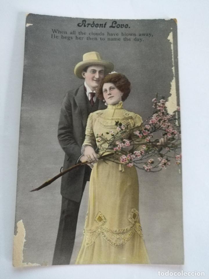 Postkarten: HAGA SU OFERTA --- RARA POSTAL DIFICIL DE CATOLOGAR - romantica post card
