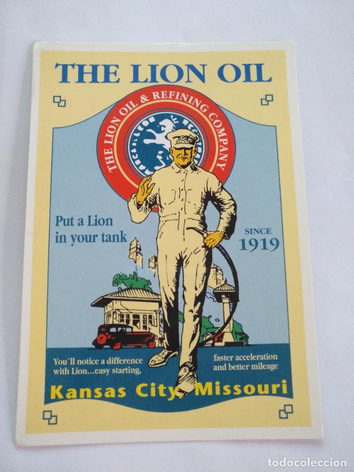 Postkarten: HAGA SU OFERTA --- RARA POSTAL DIFICIL DE CATOLOGAR - the lion oil