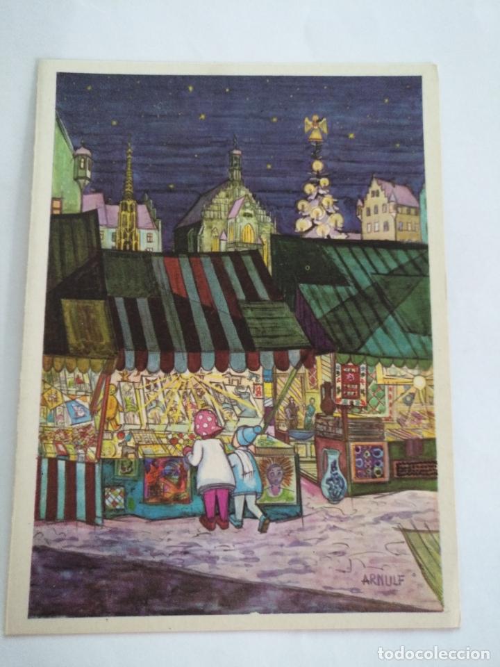 Postkarten: HAGA SU OFERTA --- RARA POSTAL DIFICIL DE CATOLOGAR - felicitacion navidad arnulf
