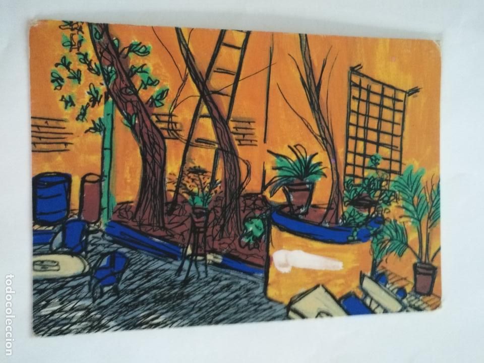 Postkarten: HAGA SU OFERTA --- RARA POSTAL DIFICIL DE CATOLOGAR - arte sergio lira