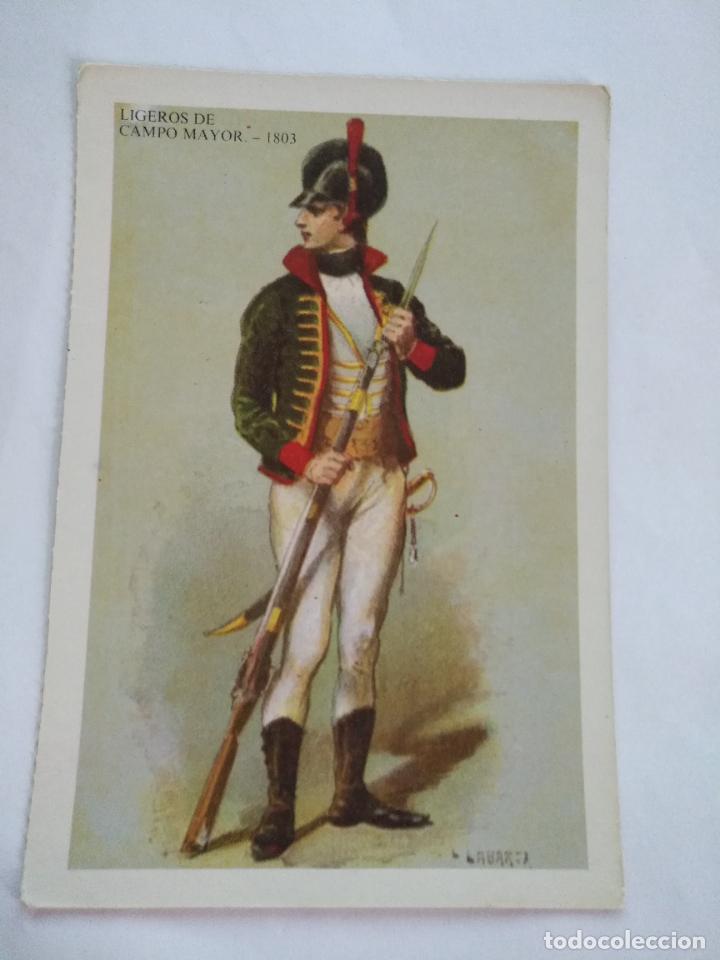 Postkarten: HAGA SU OFERTA --- RARA POSTAL DIFICIL DE CATOLOGAR - militar ligeros campo mayor