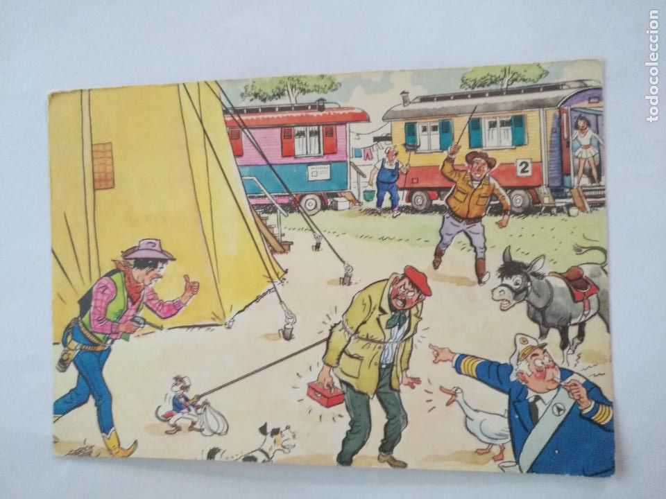 Postais: HAGA SU OFERTA --- RARA POSTAL DIFICIL DE CATOLOGAR - HUMOR CARICATURA