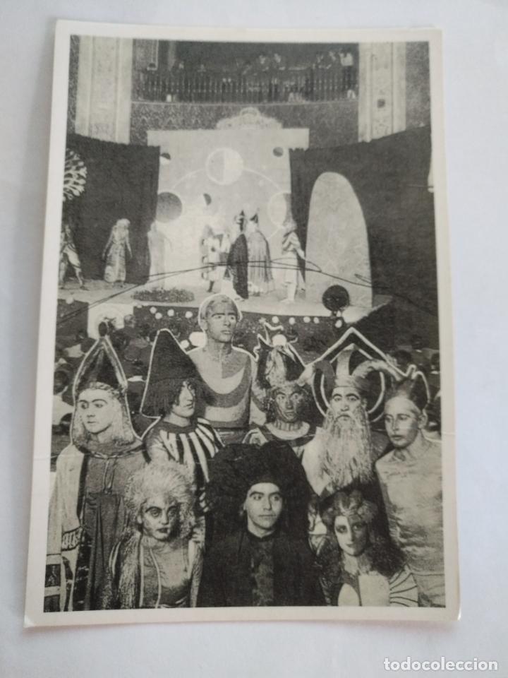 Postkarten: HAGA SU OFERTA --- RARA POSTAL DIFICIL DE CATOLOGAR - GRUPO DE TEATRO