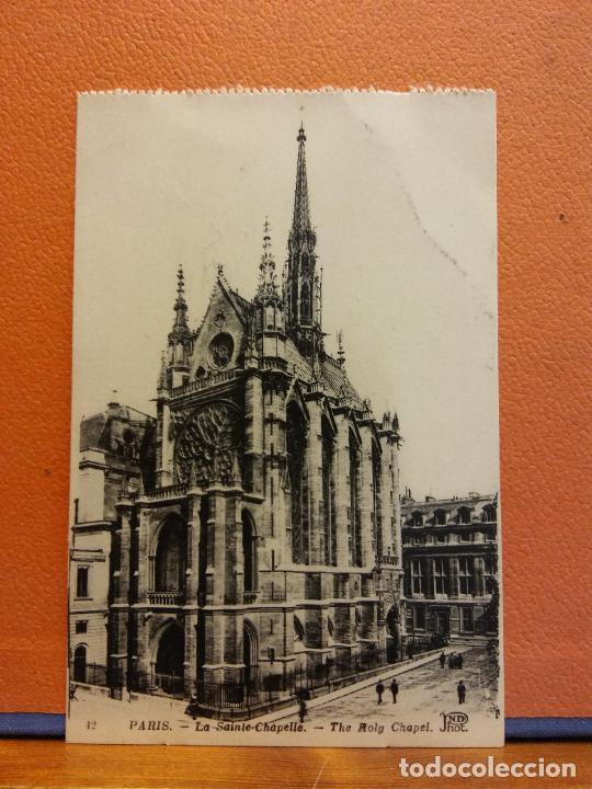 Postales: PARIS. LA SAINTE CHAPELLE. BONITA POSTAL. SIN USAR