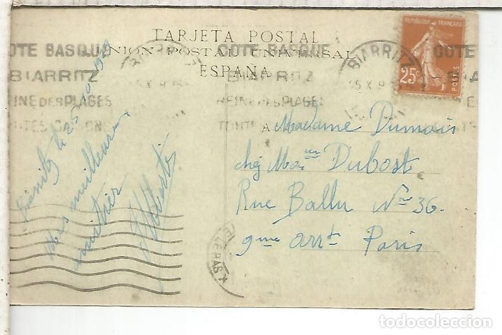 Postales: TOROS TORERO ESCRITA BIARRITZ - Foto 2