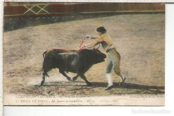Postales: TOROS TORERO ESCRITA BIARRITZ - Foto 1