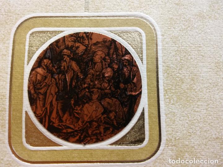 Postales: ADORACI&Oacute;N AL NI&Ntilde;O. TARJETA DE NAVIDAD. MUY BONITA. UNA HOJA. SIN USAR