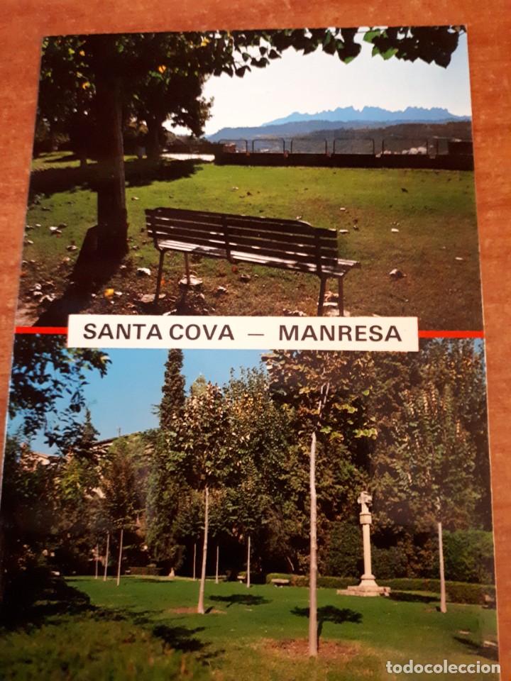 Postales: Postal Santa Cova Manresa - Foto 1