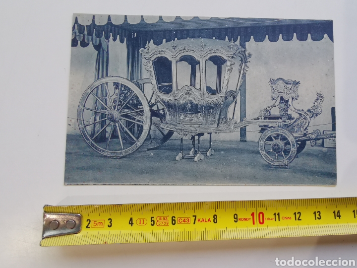 Postales: Postal del Palacio Real, Carroza estilo Luis XV - Foto 1