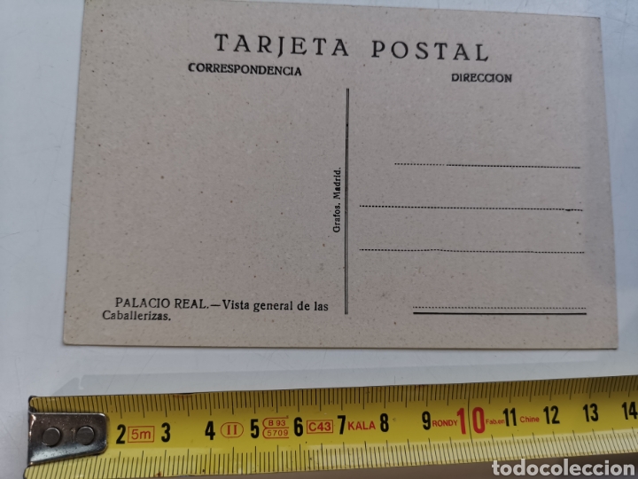 Postales: Postal del Palacio Real, Vista General de las Caballerizas - Foto 3