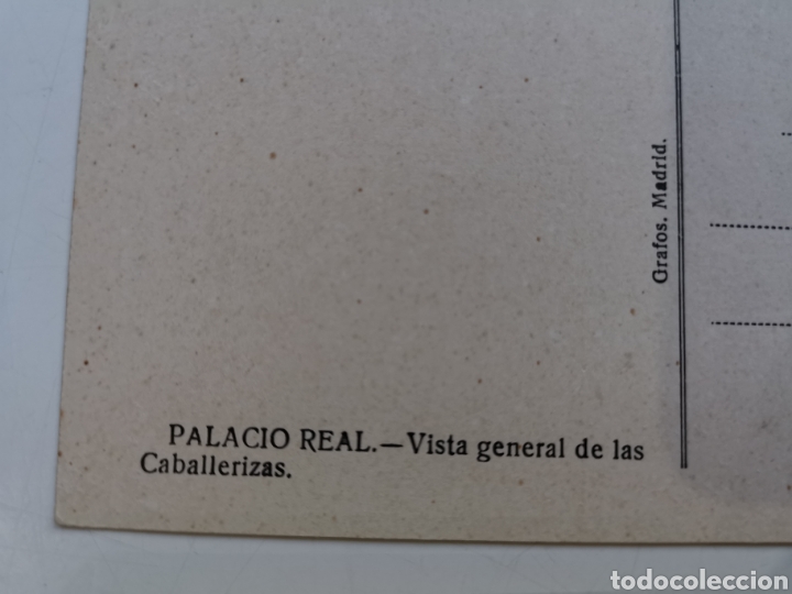 Postales: Postal del Palacio Real, Vista General de las Caballerizas - Foto 4
