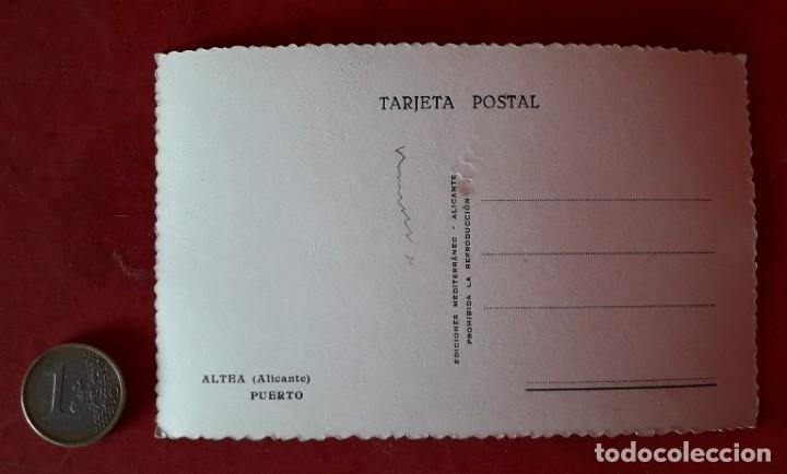 Postales: ANTIGUA POSTAL DE ALTEA - Foto 2