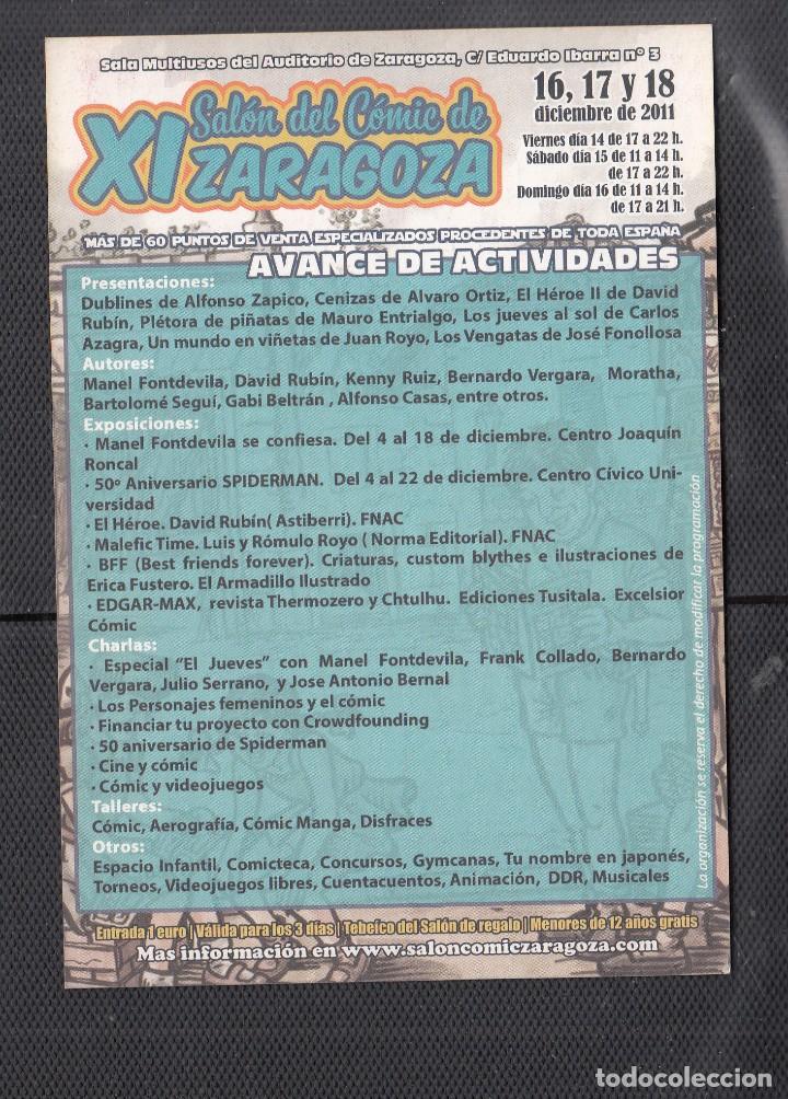Postales: XI SAL&Oacute;N DEL C&Oacute;MIC DE ZARAGOZA - Foto 2