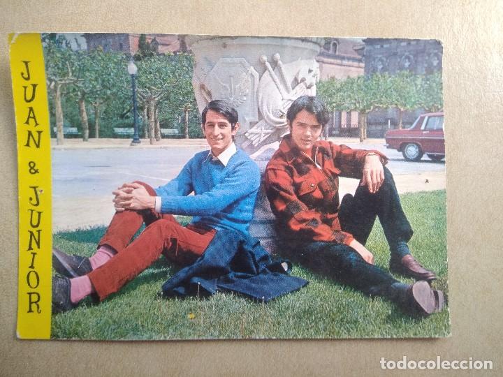 Postales: Postal juan y junior - Foto 1