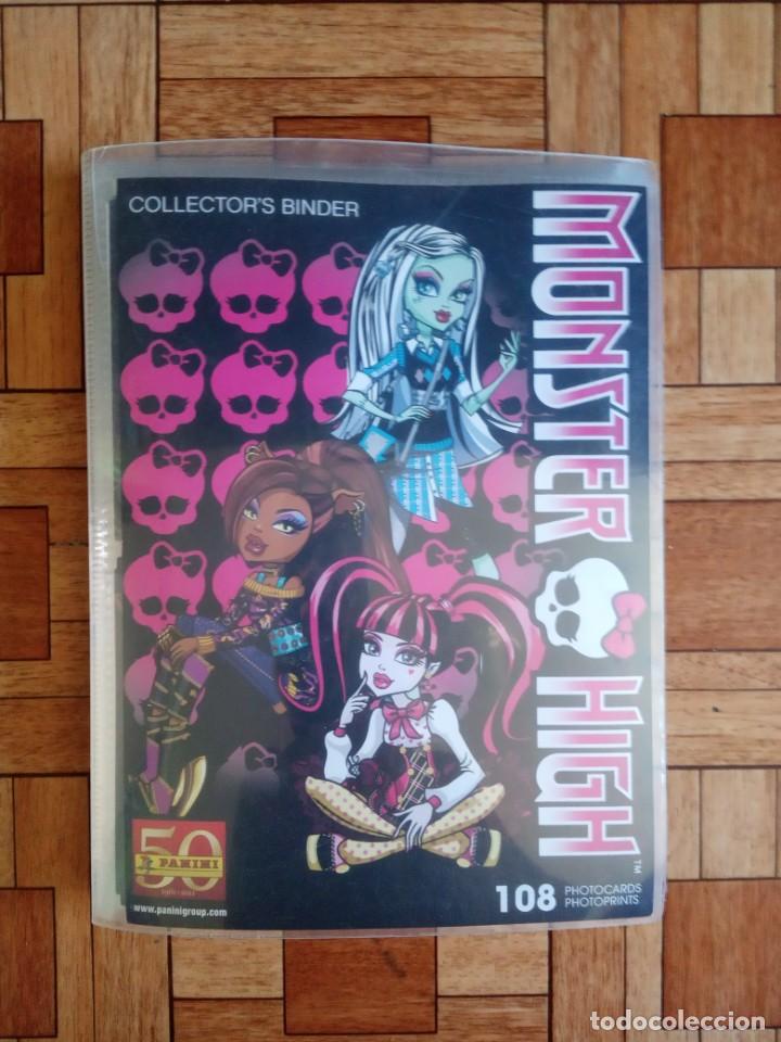 Postales: &Aacute;LBUM MONSTER HIGH - 82 POSTALES DE 108