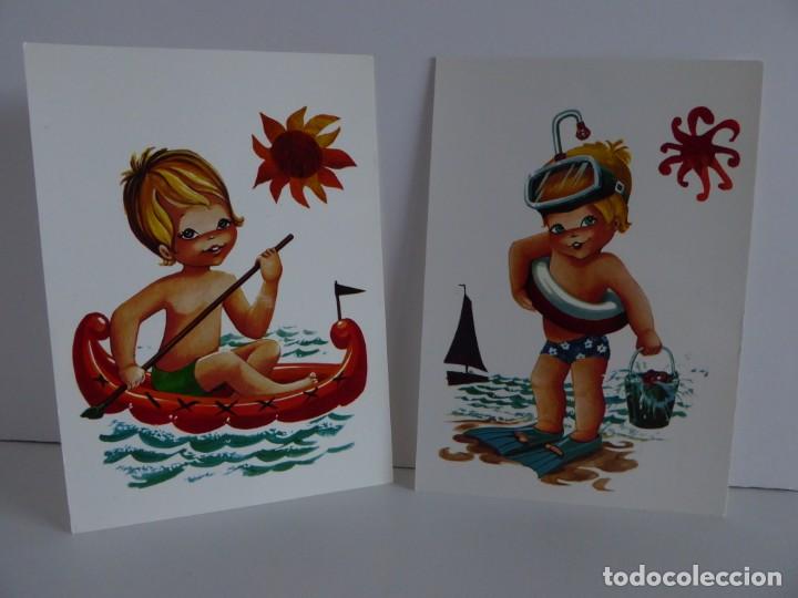 Postales: DOS POSTALES VINTAGE - Foto 1