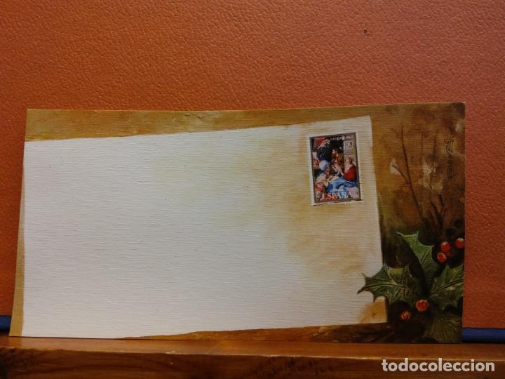 Postcards: TARJETA DE FELICITACI&Oacute;N NAVIDE&Ntilde;A. CORREOS ESPA&Ntilde;A. MUY BONITA. UNA HOJA. SIN USAR.