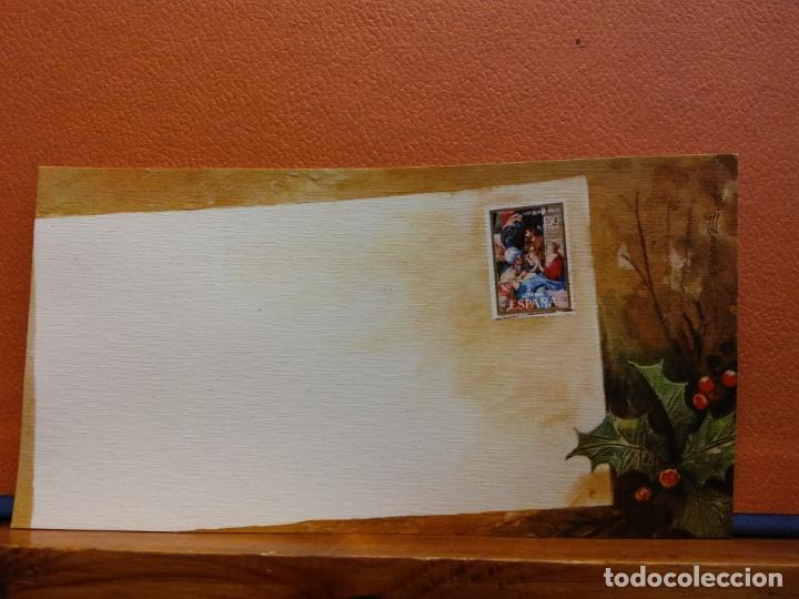 Postcards: TARJETA DE FELICITACI&Oacute;N NAVIDE&Ntilde;A. CORREOS ESPA&Ntilde;A. MUY BONITA. UNA HOJA. SIN USAR.