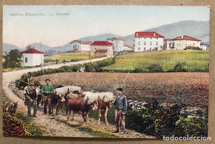 Postkarten: CASTILLO ELEJABEITIA, LA ESTRADA. POSTAL SIN CIRCULAR COLECCI&Oacute;N BBK DEIA.