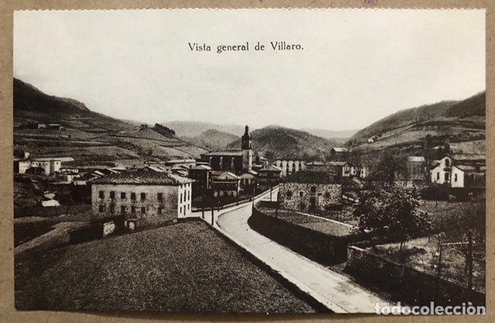 Postais: VISTA GENERAL DE VILLARO. POSTAL SIN CIRCULAR COLECCI&Oacute;N BBK DEIA.