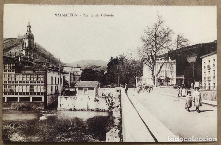 Postkarten: VALAMASEDA, PUENTE DE CELEMIN. POSTAL SIN CIRCULAR COLECCI&Oacute;N DEIA BBK.