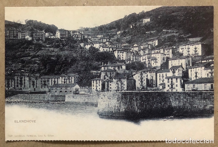 Postales: ELANCHOVE. POSTAL SIN CIRCULAR COLECCI&Oacute;N DEIA BBK. - Foto 1