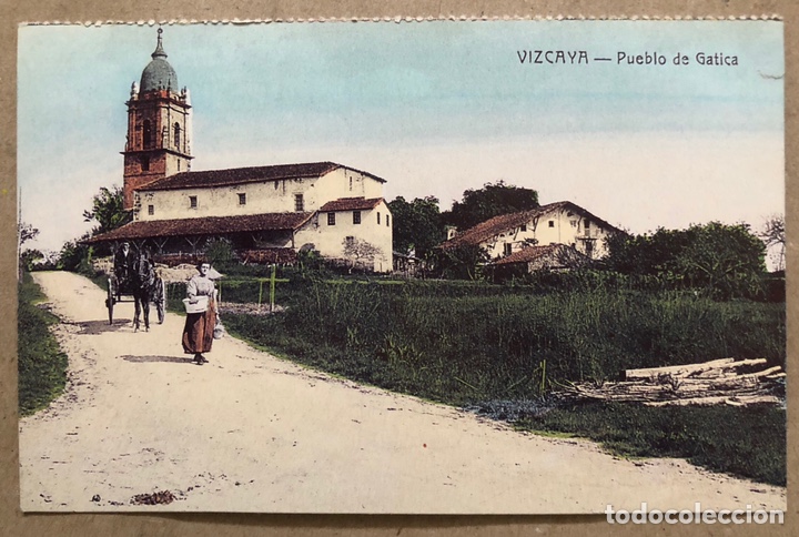 Postkarten: VIZCAYA, PUEBLO DE GATICA. POSTAL SIN CIRCULAR COLECCI&Oacute;N DEIA BBK.