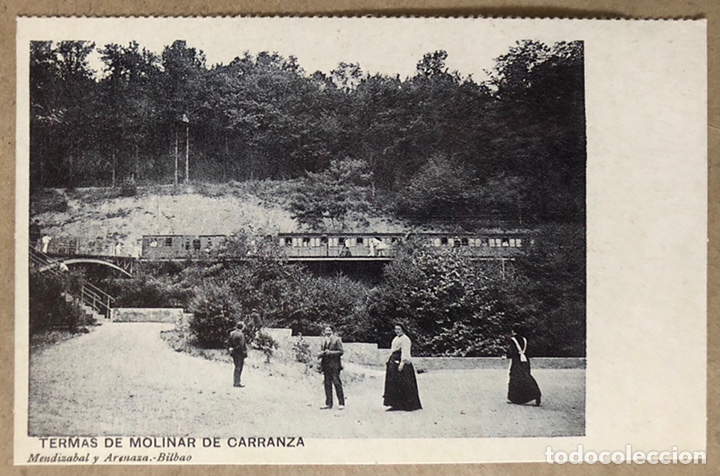 Postkarten: TERMAS DE MOLINAR DE CARRANZA. POSTAL SIN CIRCULAR COLECCI&Oacute;N DEIA BBK.