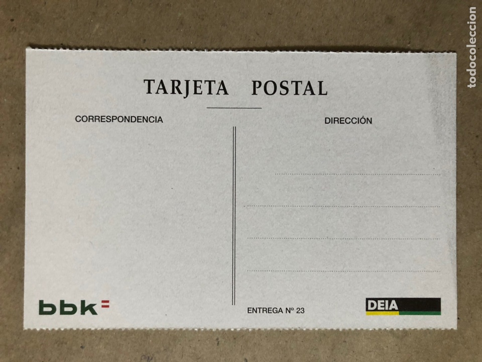 Postales: PLENCIA, VISTA GENERAL,. POSTAL SIN CIRCULAR COLECCI&Oacute;N DEIA BBK. - Foto 2