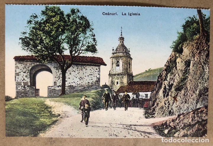 Postkarten: CEANURI, LA IGLESIA. POSTAL SIN CIRCULAR COLECCI&Oacute;N DEIA BBK.