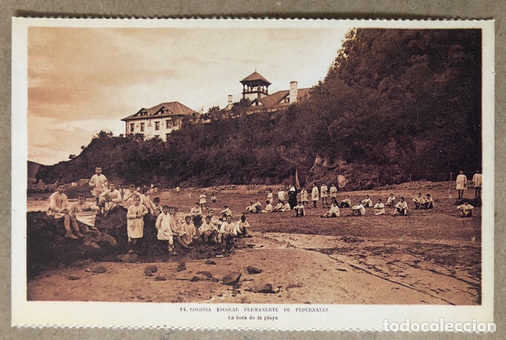 Postcards: COLONIA ESCOLAR PERMANENTE DE PEDERNALES. POSTAL SIN CIRCULAR COLECCI&Oacute;N DEIA BBK.