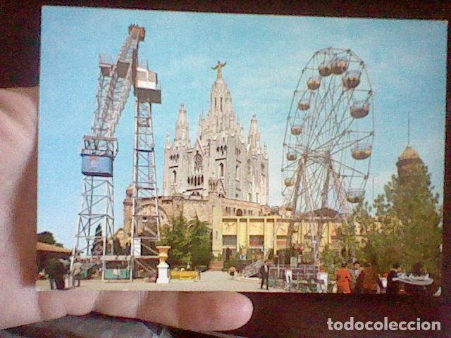 Postales: TIBIDABO BARCELONA ED ZERKOWITZ 2048 CIRCULADO - Foto 1