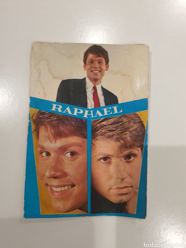 Postales: Postal cantante Raphael - Foto 1