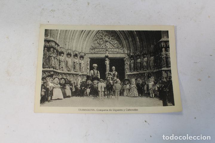 Postales: tarragona - comparsa de gigantes y cabezudos - Foto 1