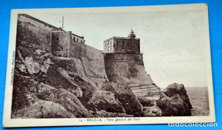 Postales: POSTAL DE MELILLA: VISTA GENERAL DEL FARO - Foto 1