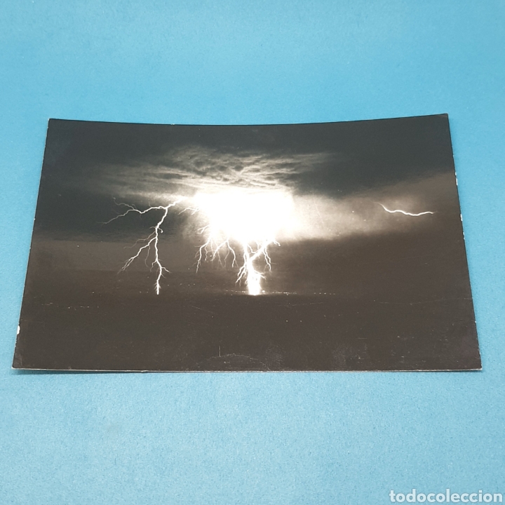 Postais: (ADS7) TARJETA POSTAL SIN CIRCULAR. MONTSENY 30. TORMENTA SOBRE SABADELL DESDE EL OBSERVATORIO DEL T