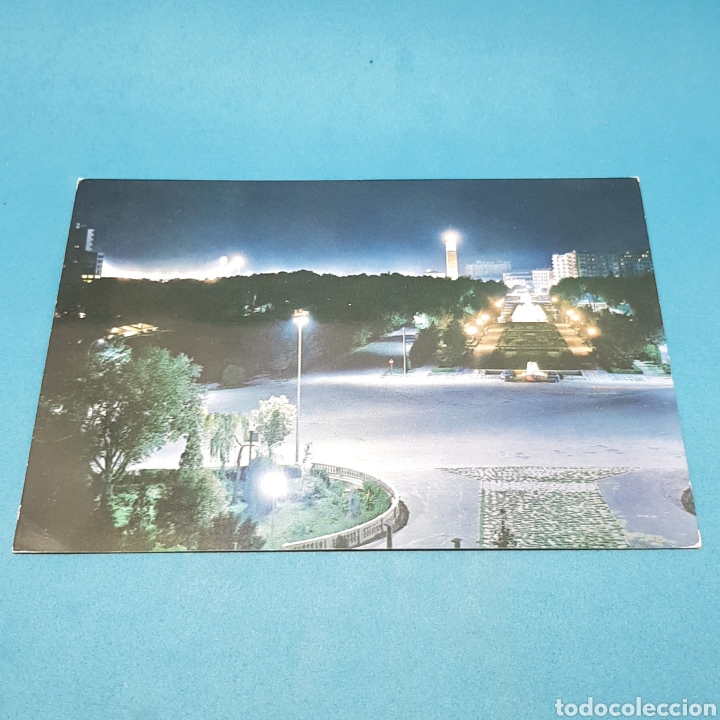 Postales: (ADS9) POSTAL CIRCULADA. N&deg;62 ZARAGOZA. PARQUE PRIMO DE RIVERA - Foto 1