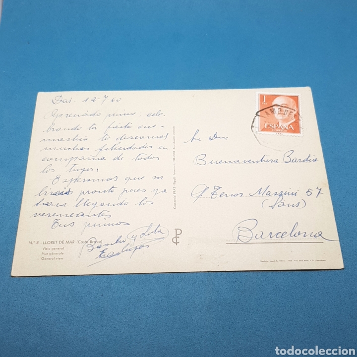 Postales: (ADS9) POSTAL CIRCULADA. N&deg;8 LLORET DE MAR - Foto 2