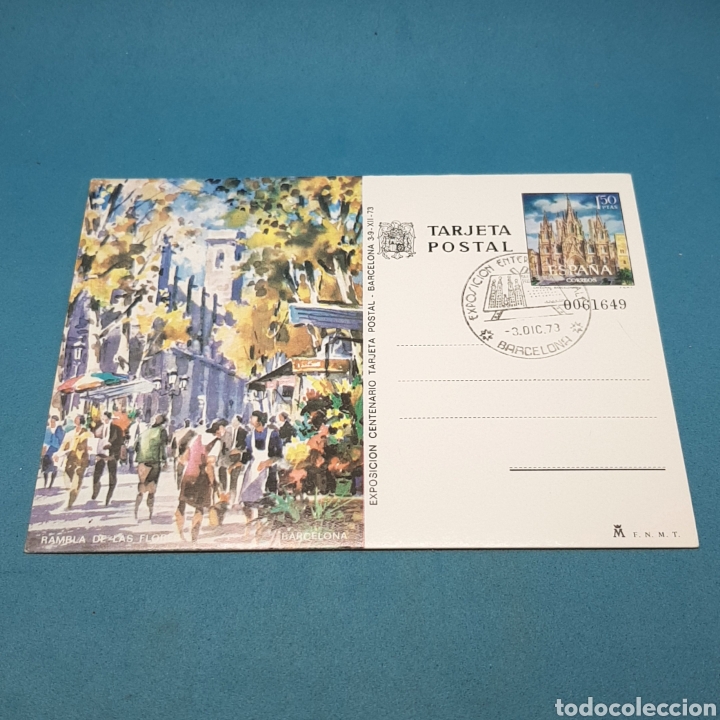 Postales: (ADS9) POSTAL NO CIRCULADA. MATASELLO BARCELONA 1973 - Foto 1