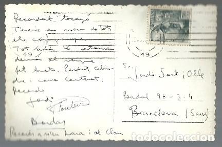 Postales: ANTIGUA POSTAL FLORES - Foto 2