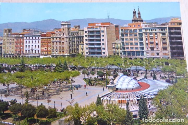 Postales: POSTAL LOGRO&Ntilde;O, PASEO DE EL ESPOLON. NO CIRCULADA - Foto 1