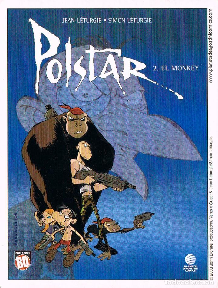 Postales: POSTAR, 2. MONKEY, POSTAL PROMOCIONAL DE COLECCION BD DE PLANETA DE AGOSTINI - Foto 1